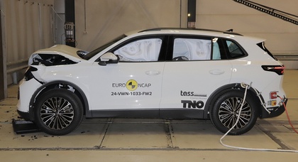 Новий Volkswagen Tiguan отримав 5 зірок у краш-тестах Euro NCAP
