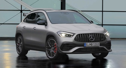 Представлен новый «заряженный» Mercedes-AMG GLA 45