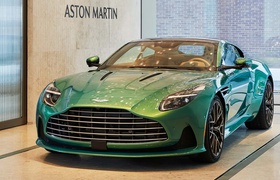 Aston Martin DB12 Makes Grand Entrance in North America at Exclusive Q New York Location