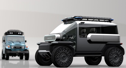 Toyota Baby Lunar Cruiser concept built to conquer rugged terrain on Earth and beyond