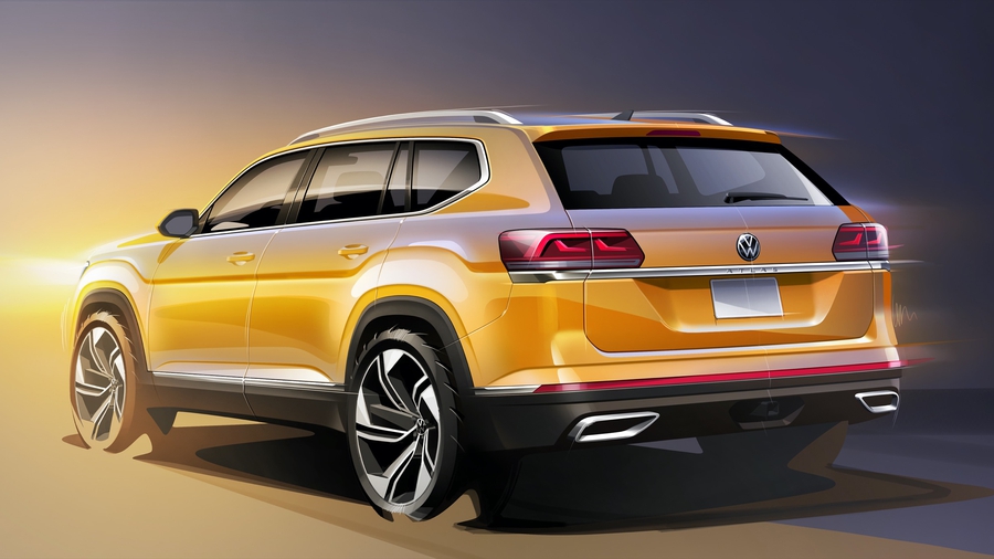 Volkswagen atlas характеристики