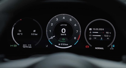 The New Porsche 911 Loses Its Analog Tachometer