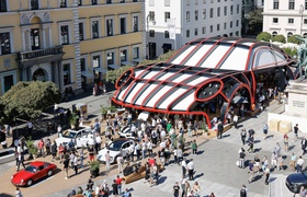 Porsche has built giant, walk-in 911 sculpture for IAA Munich