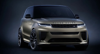 Land Rover introduces the 2024 Range Rover Sport SV, a high-performance SUV featuring a twin-turbo 4.4-liter V8 engine, 626 HP, 23-inch carbon fiber wheels, and seats that vibrate in sync with the music