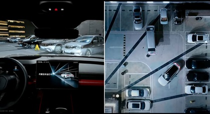 Видео: Xiaomi SU7 умеет самостоятельно парковаться в многоуровневом паркинге