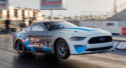 Mustang Super Cobra Jet 1800 Ready to Make History in Electric Quarter-Mile Record Race