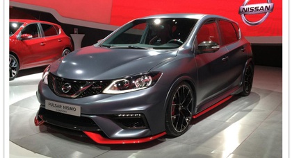 На Парижском автосалоне представили прототип «заряженного» Nissan Pulsar