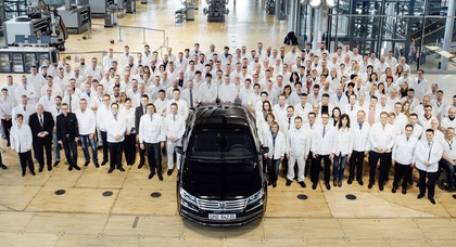 Volkswagen прекратил выпуск седана Phaeton
