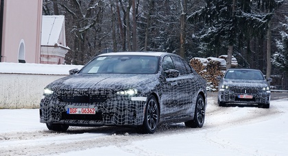 BMW absolviert Testfahrten für Elektro-Limousine i5 in Nordeuropa