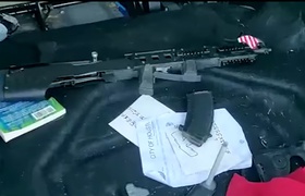 «Биток» из США приехал в Украину с винтовкой и патронами в багажнике