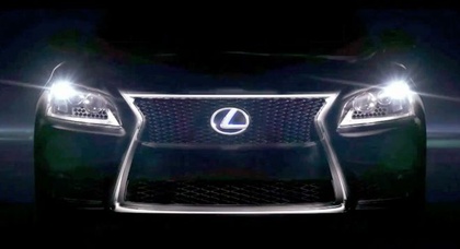Новый Lexus LS покажут в конце июля