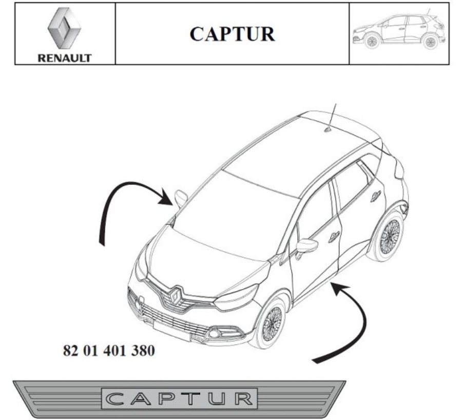 Renault captur схема электрическая