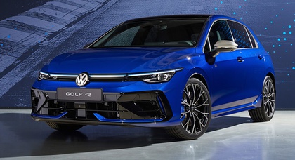 Прем'єра оновленого Volkswagen Golf R (2024): тепер 333 к.с. і кузов універсал