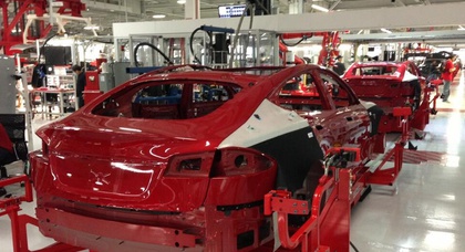 Выпуск Tesla Model S временно приостановлен