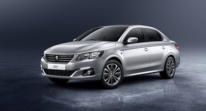 Peugeot представила обновленный седан 301