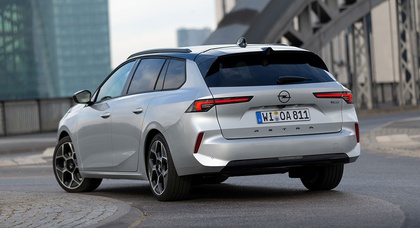 Opel Astra Sports Tourer Hybrid проехал более 1200 км на одном баке