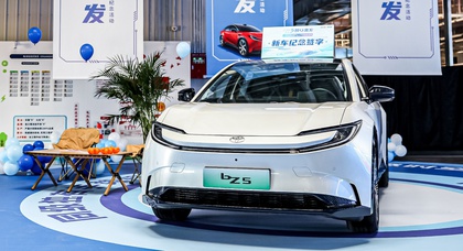 FAW-Toyota launches production of bZ5 crossover with BYD Blade batteries