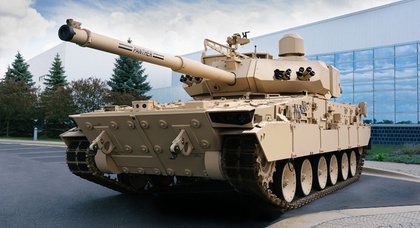 New US Army light tank under construction