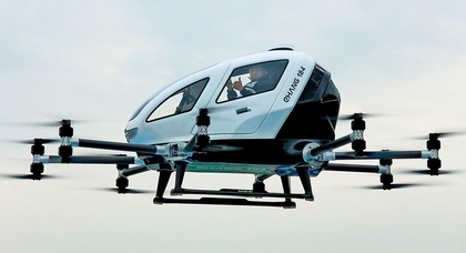 China's EH216-S now the world's first certified self-flying air taxi