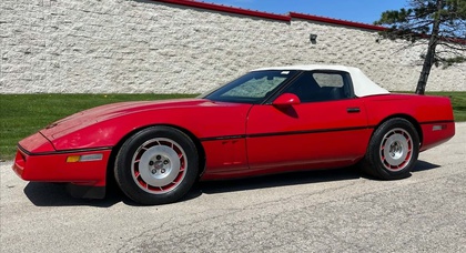 The first-ever battery-powered Chevrolet Corvette, built by Motorola, is now available for purchase on eBay for $100,000