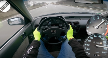Видео: Honda Accord 1985 года разогнался почти до паспортной «максималки»