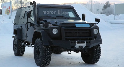 Mercedes-Benz испытывает в Арктике лёгкий броневик на базе G-Class