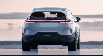 2023 Polestar 3 showed its rear end ahead of October unveiling