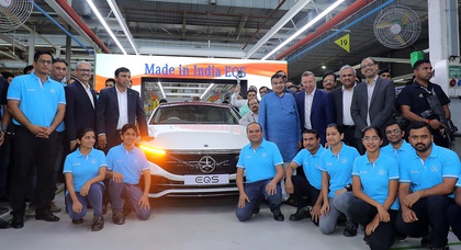 Mercedes-Benz beginnt mit der Produktion von Elektroautos in Indien