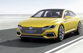 Volkswagen рассекретил прототип нового СС с биометрическим навигатором