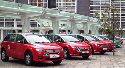Роттердам переводит таксопарк на электромобили BYD e6