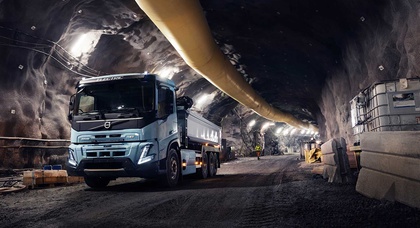 Volvo et Boliden s'associent pour lancer des camions électriques à batterie pour l'exploitation minière souterraine