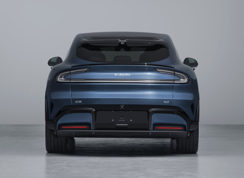 Xiaomi YU7 rear view