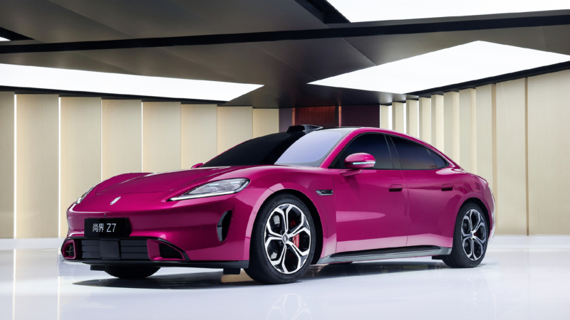 Saic Z7 Heckansicht