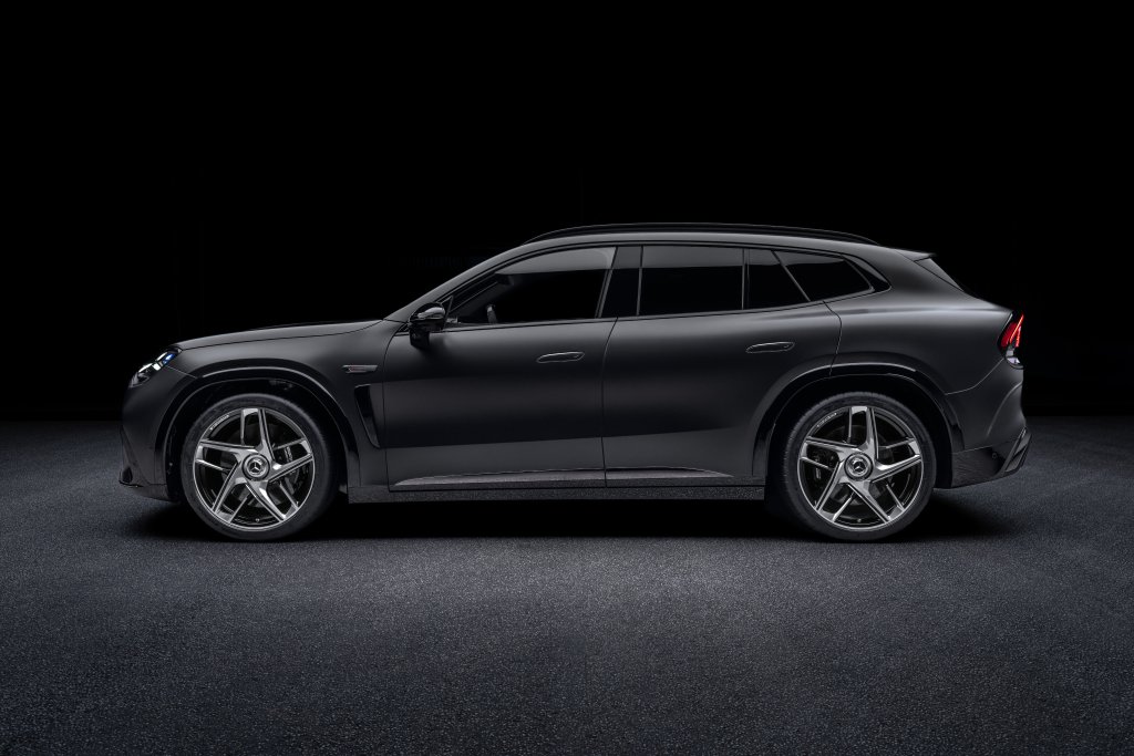 Mercedes-AMG GT SUV, вид сбоку в профиль