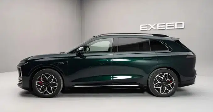 Задняя часть Exeed EX7