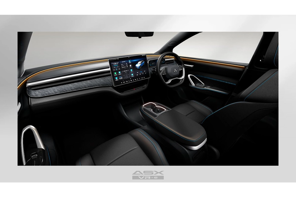 Салон Mitsubishi ASX VR-e с цифровой панелью