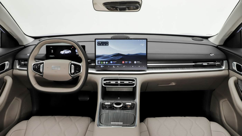 Інтер'єр Geely Galaxy A7