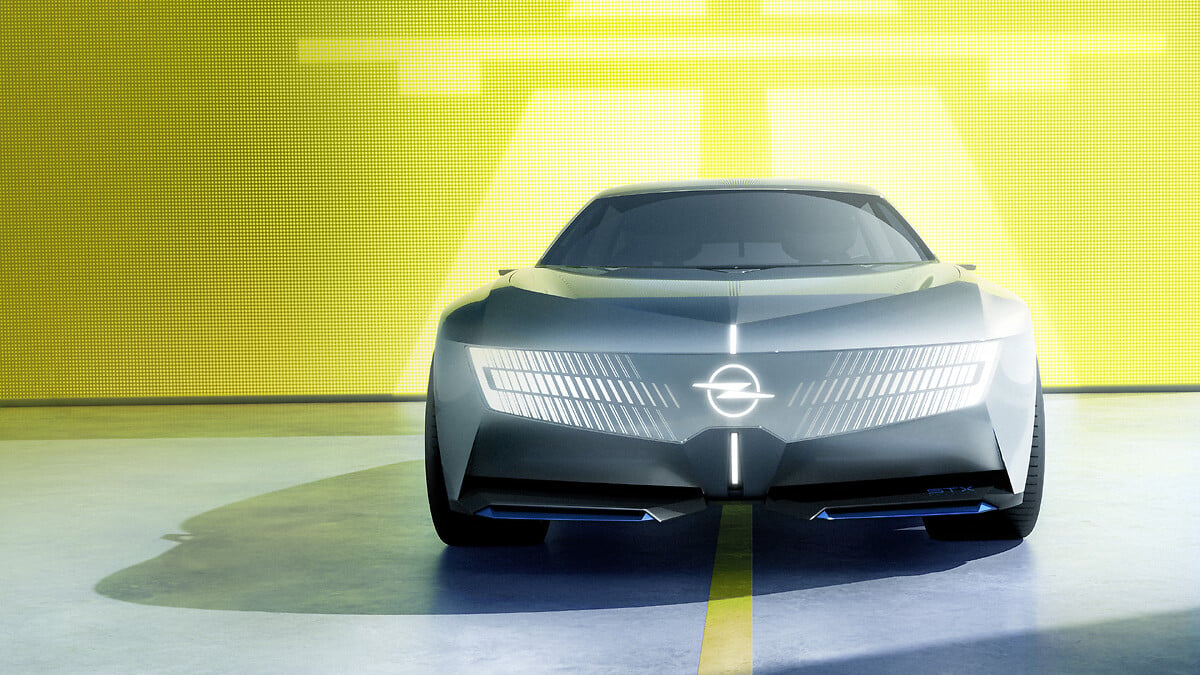 Фронтальная проекция с подсветкой Opel Vizor