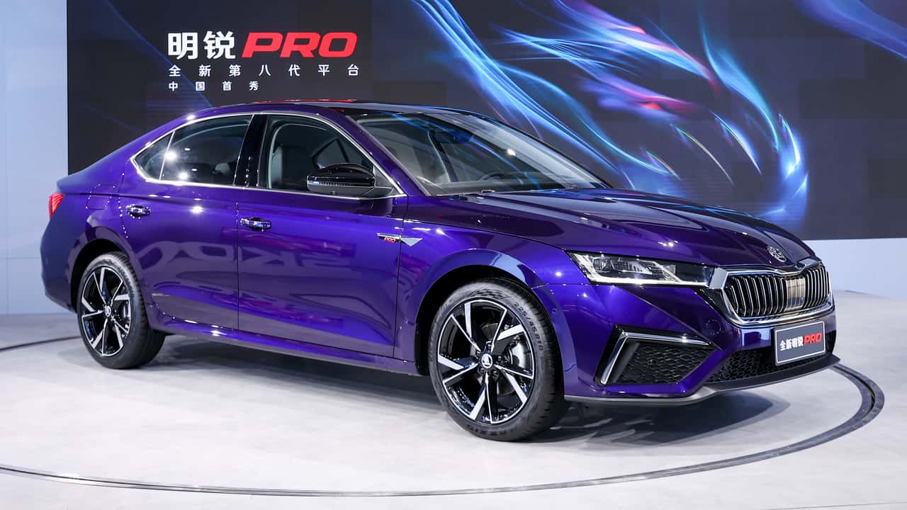 Skoda Octavia Pro для китайского рынка