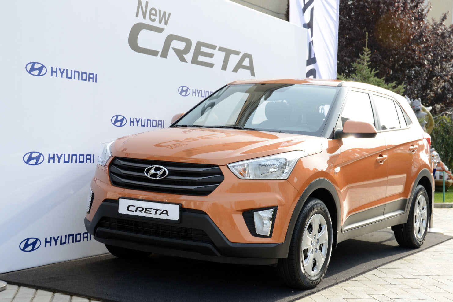 Hyundai Creta: в Киеве представлен самый маленький кроссовер марки