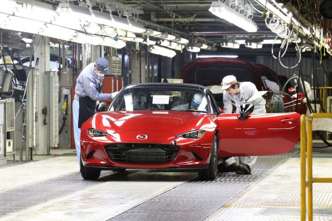 В Хиросиме «родилась» новая Mazda MX-5