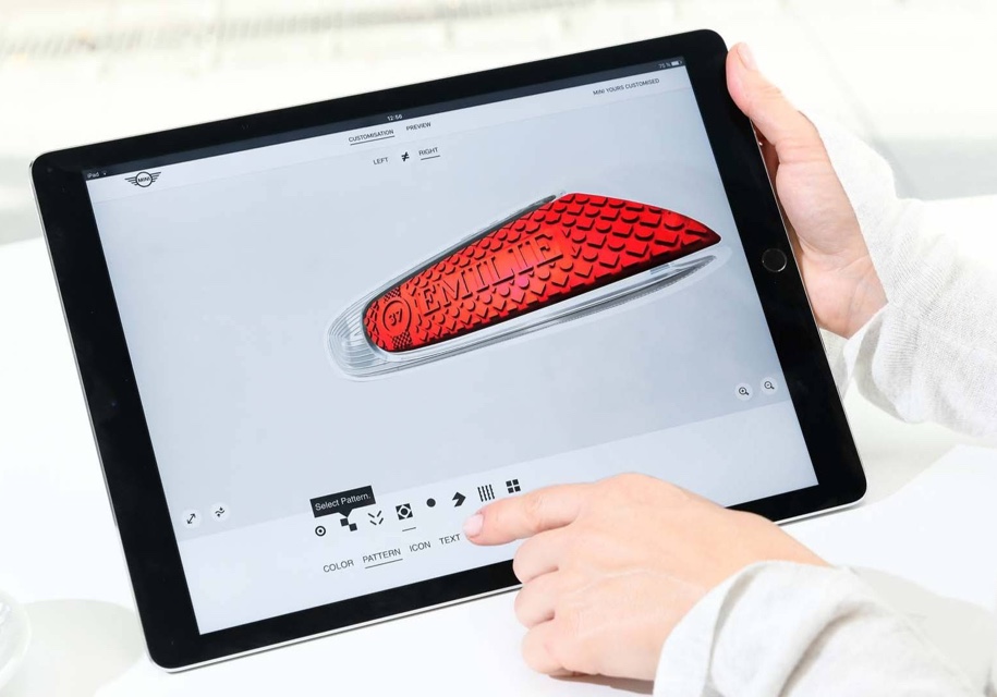 MINI предложит владельцам персонализировать машины с помощью 3D печати