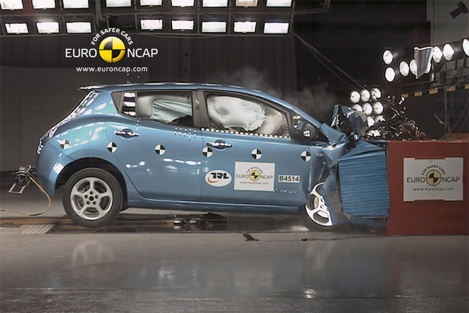 EuroNCAP Crash-test Nissan Leaf