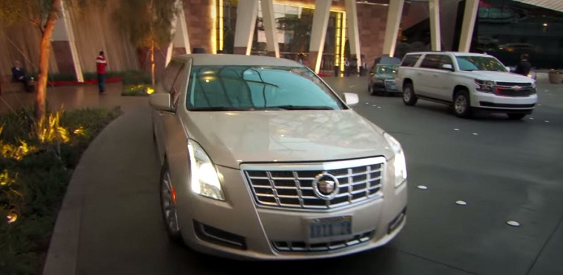 Лимузин Cadillac XTS газировали для сети отелей MGM