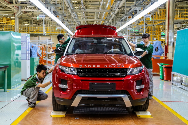 Jaguar Land Rover открыл первый заграничный завод в Китае