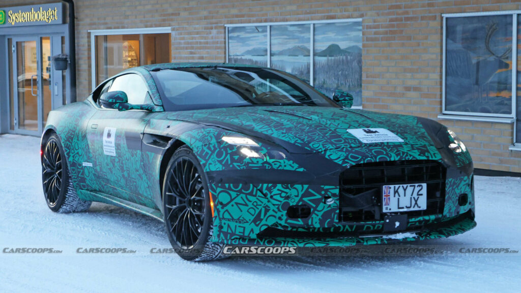 Aston Martin DB12 Teased And Spied, Set to Debut Later This Year