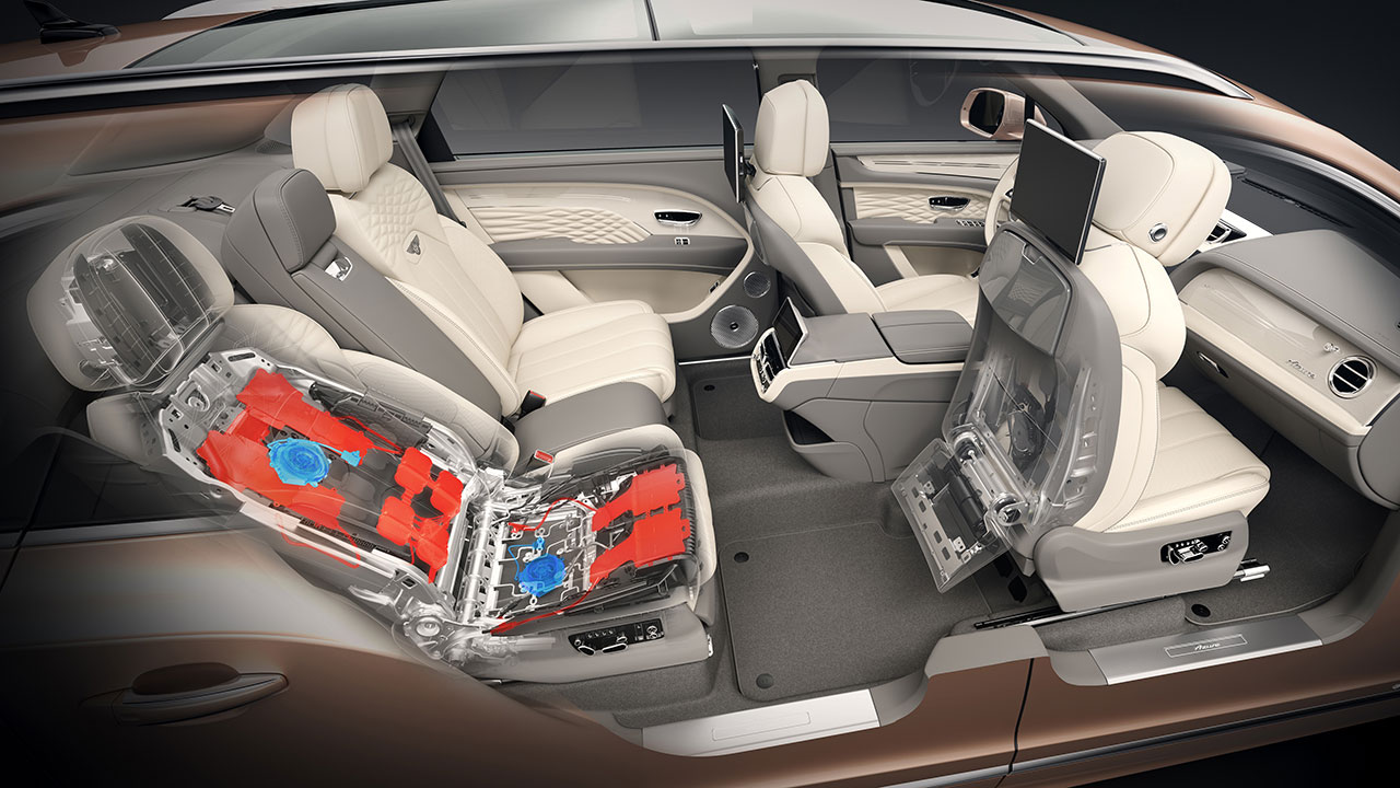'The most wellbeing-focused car seat in the world' to be installed in Bentley Bentayga