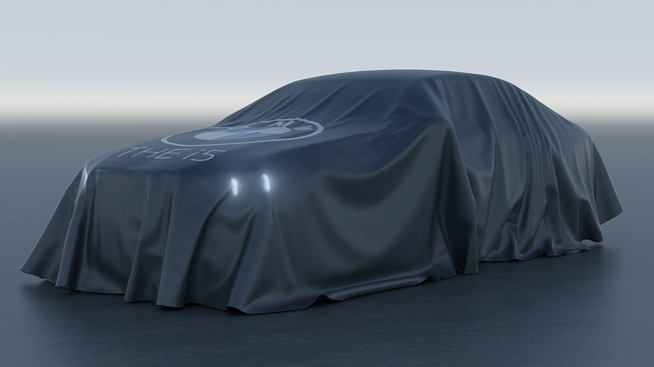 2024 BMW i5 erstmals vor der Markteinführung im Oktober angeteasert