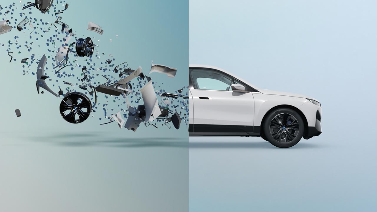 BMW Group entwickelt Autos, die zu 50% aus recycelten Materialien bestehen