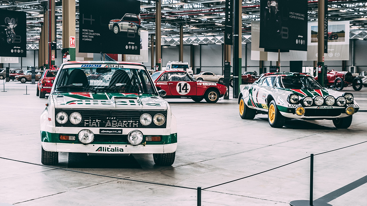 Stellantis open 15,000 m2, 300-car exhibition dedicated to Fiat, Lancia and Abarth history